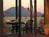 Wolwedans Private Camp - dinner on veranda